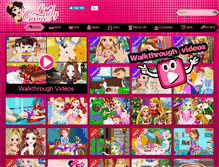Tablet Screenshot of ladygames.com
